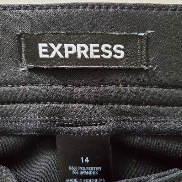 Express Pants - Express Women's Matte Skinny Jeans, Black (Size 14)